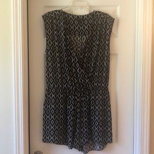 Banana Republic black and white romper